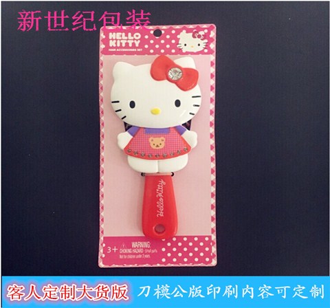 2017新款hello kitty饰品卡片 厂家直销发饰包装卡片专业定制