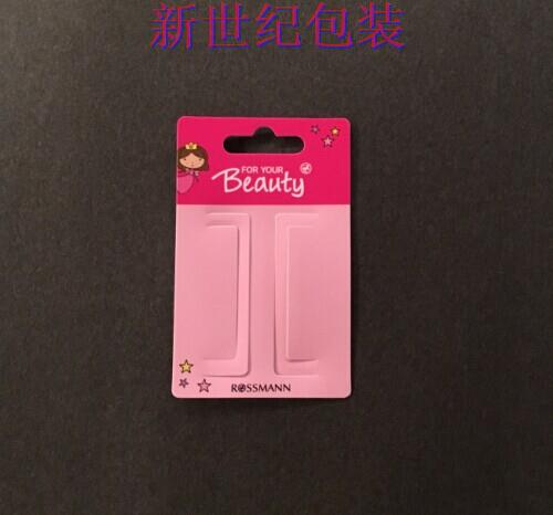 Beauty彩色发夹卡